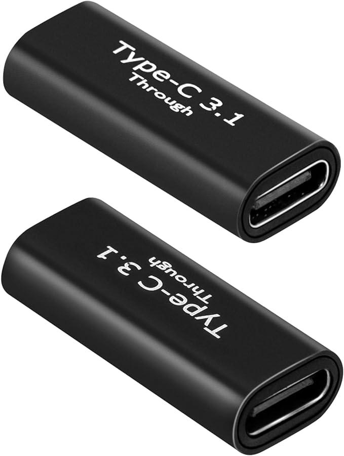 NÖRDIC USB C 3.1 Könbytare hona till hona USB Typ C 3.1 adapter