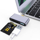 NÖRDIC USB-C kortläsare för SD MicroSD USB-A 3.1