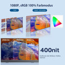 NÖRDIC USB-C & HDMI Bärbar LCD-skärm 15,6" 1920x1080p 60Hz