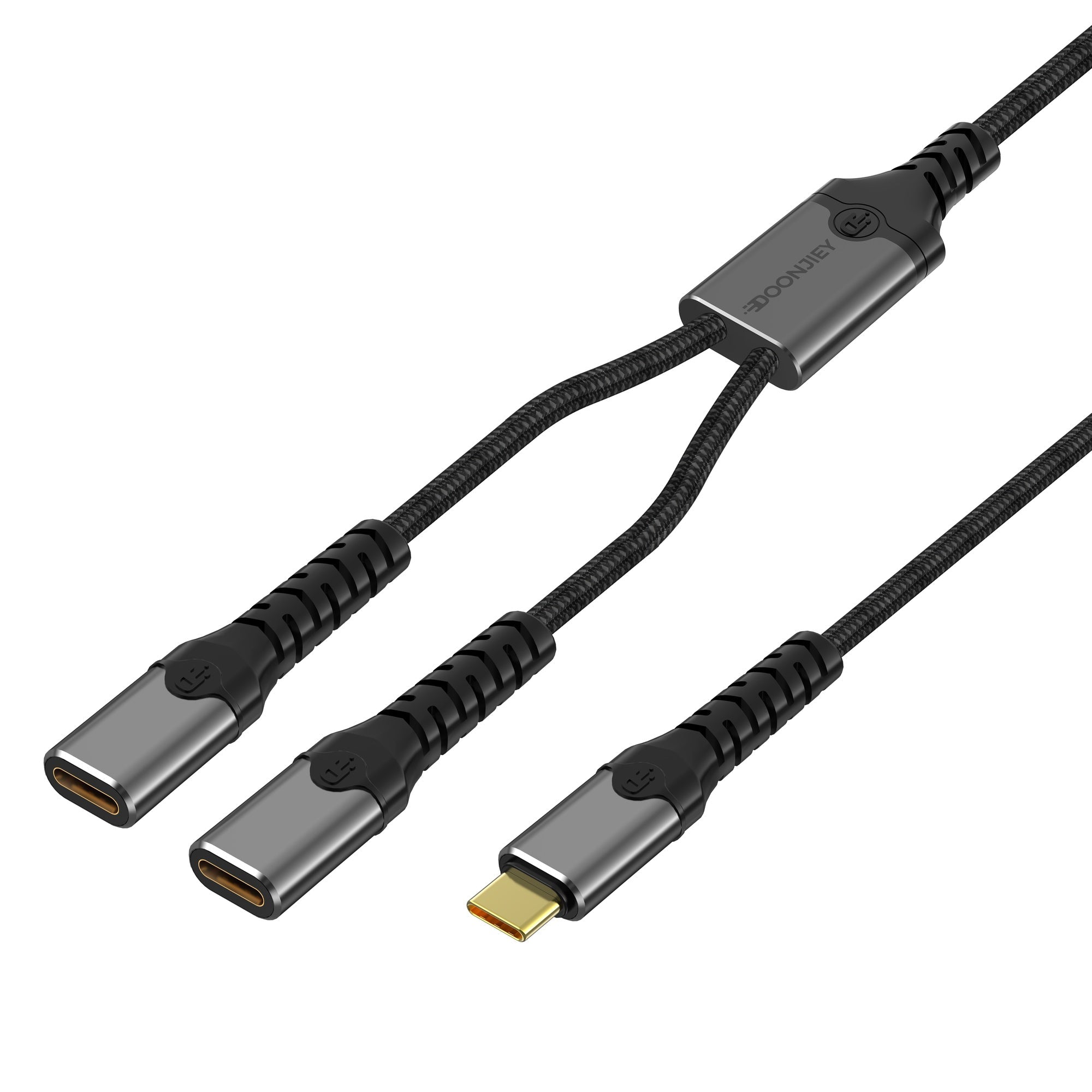 NÖRDIC USB-C Hubb till 1xUSB-C PD140W och 1xUSB-C