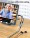 NÖRDIC USB-C+Lightning till Audio 3,5mm PD60W USB-C 15cm