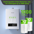 NÖRDIC USB-C Rechargeable D batteries 2-pack 1.5V LR20