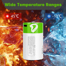 NÖRDIC USB-C Rechargeable D batteries 2-pack 1.5V LR20