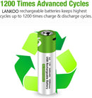 NÖRDIC USB-C Rechargeable batteries 4-pack AA