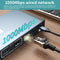 NÖRDIC USB-C docking station Display Link 1 to 17 Dual monitor 3xUSB 10G 2xUSB 5G 1xGigaLan