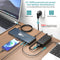 NÖRDIC USB-C docking station Display Link 1 to 17 Dual monitor 3xUSB 10G 2xUSB 5G 1xGigaLan