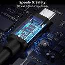 NÖRDIC USB-C till Lenovo Yellow Square kabel 65W 1,5m