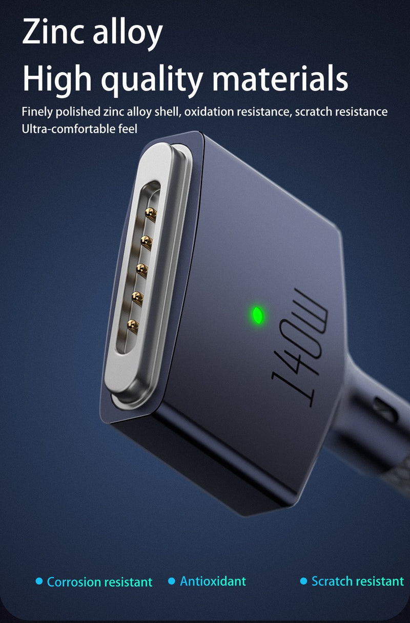 NÖRDIC USB-C till Mag Safe 3 laddkabel 1.8m