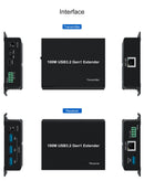 NÖRDIC USB Extension 1 to 4 100m USB3.2 5Gbps