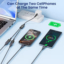 NÖRDIC USB Splitter USB-A to 2xUSB-C