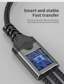 NÖRDIC USB adapter USB-C till 2xUSB-C PD140W