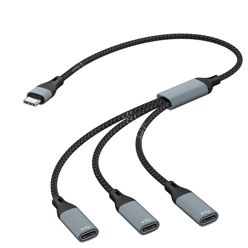 NÖRDIC USB-C Hubb USB-C till 3xUSB-C