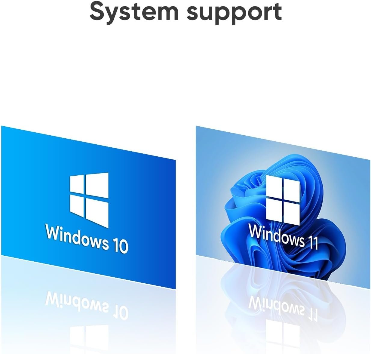NÖRDIC WIFI6 Bluetooth 5.3 trådlös adapter Dual band 2.4/5.8GHz