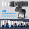 NÖRDIC Webcam UHD 4K 30fps 1080p 60fps 4MP Auto focus, Lighting correction