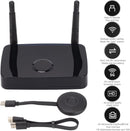 NÖRDIC Trådlöst HD 1080P Multimedia Interface Sändare och Mottagare Kit, Stöd för 5G och 2.4G Dual Band WiFi