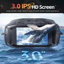 NVS-40 Kikare 4K HD med mörkerseende 6x digital zoom 300m jakt camping kikarsikte klocka observera objekt
