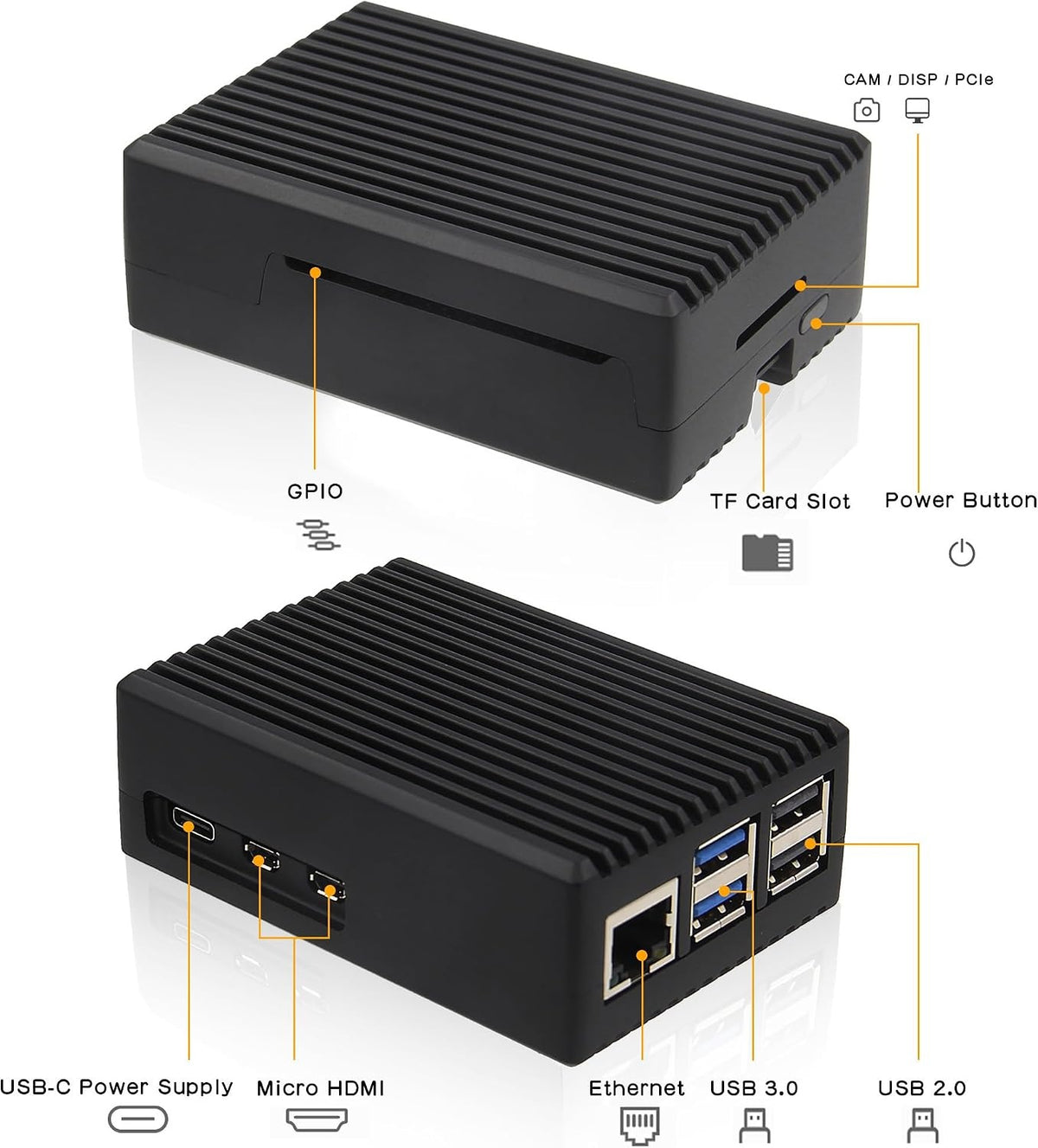 Raspberry Pi 5 Case for Raspberry Pi 5