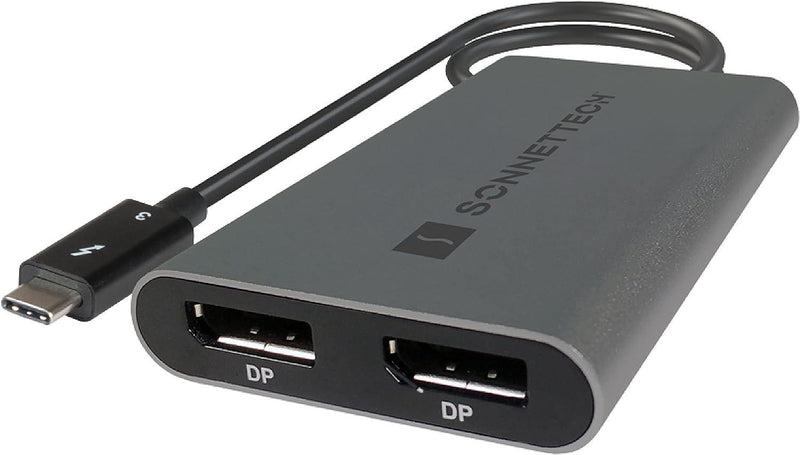 Sonnet Thunderbolt 3 Dual DisplayPort 4k60Hz Adapter