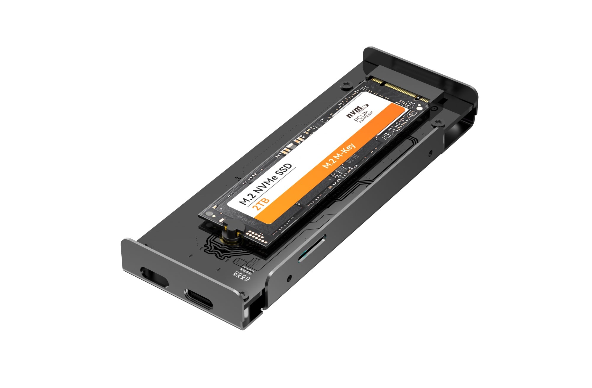 USB4.0 40Gbps till NVMe SSD-kabinett