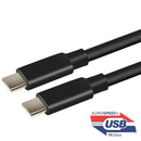 USB IF Certifierad 1m USB3.2 Gen2 SuperSpeed USB 10Gbps USB-C till C kabel med Power Delivery 100W, 4K60Hz video och Emarker