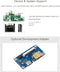 Waveshare 7-tums HDMI-skärm Pekskärm 1024 x 600 IPS-panel Stödjer Alla Versioner av Raspberry Pi Windows-skärm
