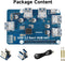 Waveshare USB 3.2 Gen1 HUB HAT för Raspberry Pi 4 med 4x USB 3.2 Gen1-portar upp till 5 Gbps