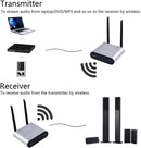Trådlös digital ljudsändare och mottagare – adapter för HiFi-hemmabiosystem, högtalare, förstärkare, mobiltelefon, TV, MP3 och hörlurar.