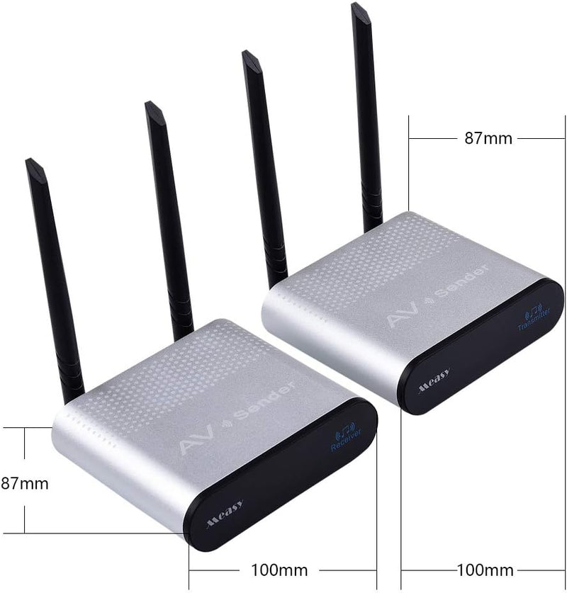 Trådlös digital ljudsändare och mottagare – adapter för HiFi-hemmabiosystem, högtalare, förstärkare, mobiltelefon, TV, MP3 och hörlurar.