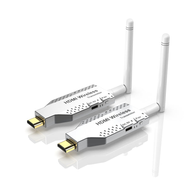 Wireless HDMI Extender 50m Transmitter/Receivers 4K HD 5G Wifi for Laptop to TV PC Monitor Projector