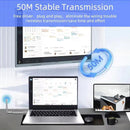Wireless HDMI Extender 50m Transmitter/Receivers 4K HD 5G Wifi for Laptop to TV PC Monitor Projector