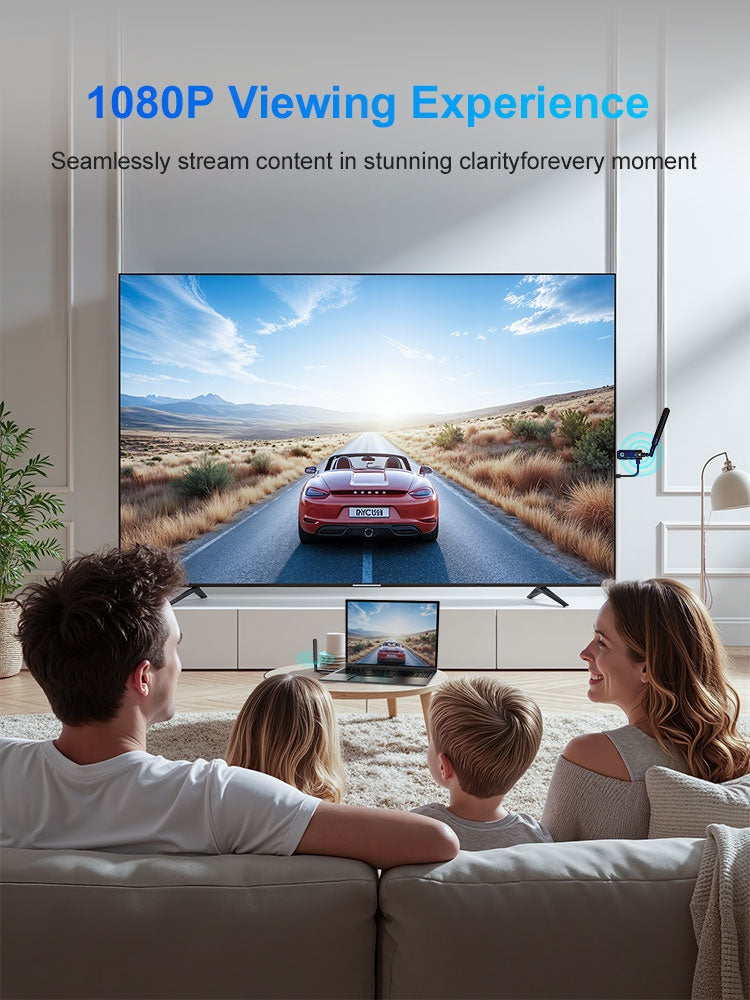 Trådlös HDMI-Förlängare 5GHz 1080p 60Hz 400m