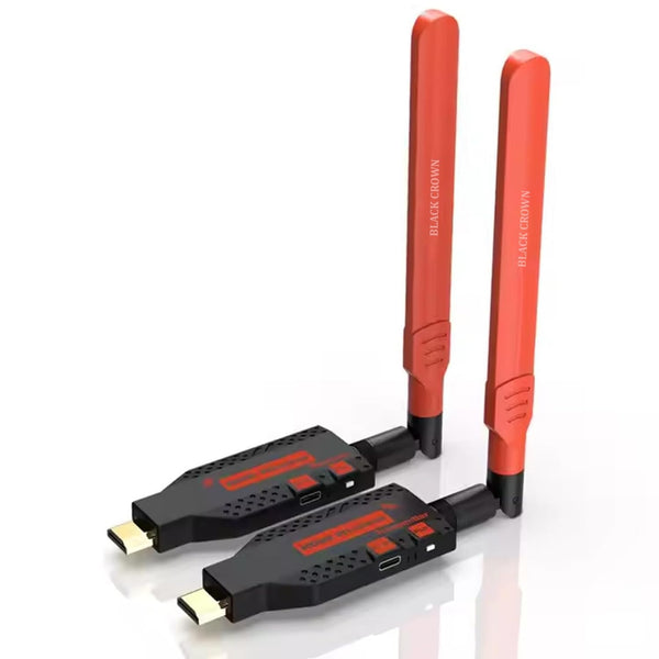 NÖRDIC Trådlös HDMI-förlängare Sändare & Mottagare 150m, 1080P@60Hz Full HD, 5G Plug & Play