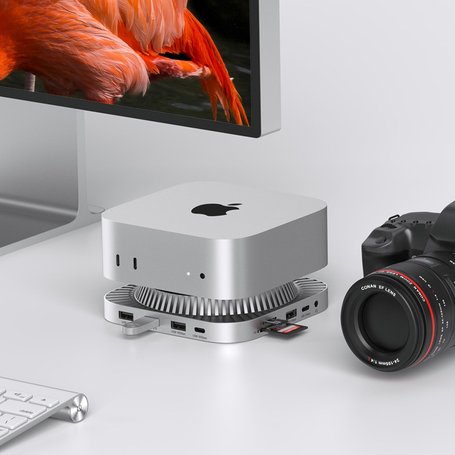 iVANKY 1 till 13 portar FusionDock 3 för Mac-Mini M4 4K60Hz/120Hz