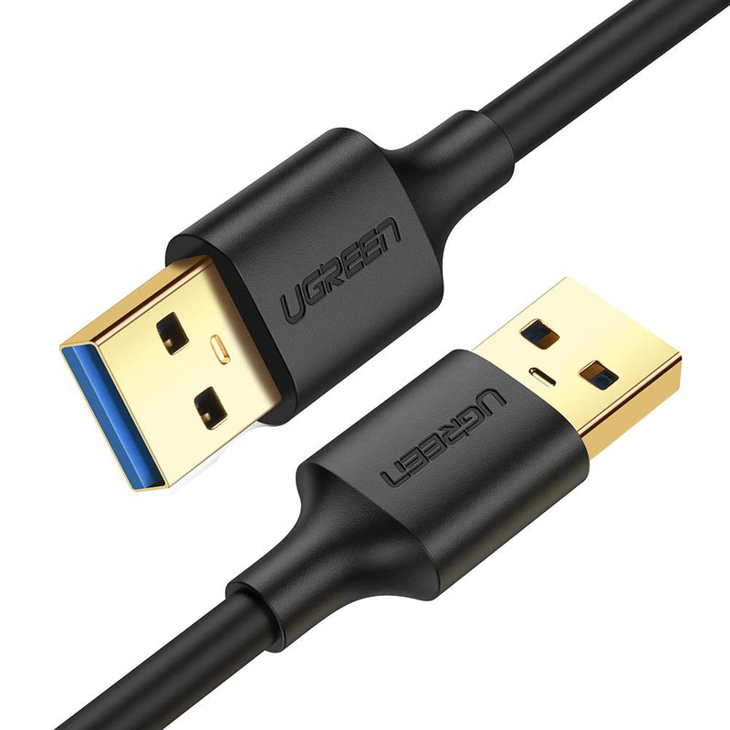 UGREEN USB3.1 kabel typ A hane till typ A hane 5Gbps 1m USB3.0