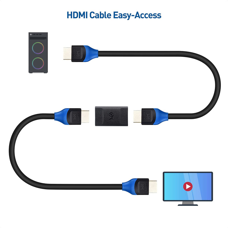 Cable Matters förlängare HDMI 8K60Hz 4K120Hz HDR HDMI Coupler 2-pack