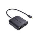 Cable Matters 1 till 5 USB-C dockningsstation 1xDisplayport 8K60Hz 4K120Hz, 1xRJ45 480Mbps LAN, 2xUSB-A 1x USB-C PD100W HDR kompatibel med TB3/4, USB4