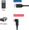 Cable Matters aktiv 5m USB-C till USB-A VR Link Kabel för Oculus Quest 2 USB3.2 Gen1 5Gbps 3A Super Speed VR Link cable