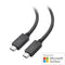 Cable Matters 1m USB4 40Gbps 8K60Hz 4K120Hz PD100W Designed for Microsoft Surface kompatibel med Thunderbolt 4 och 3