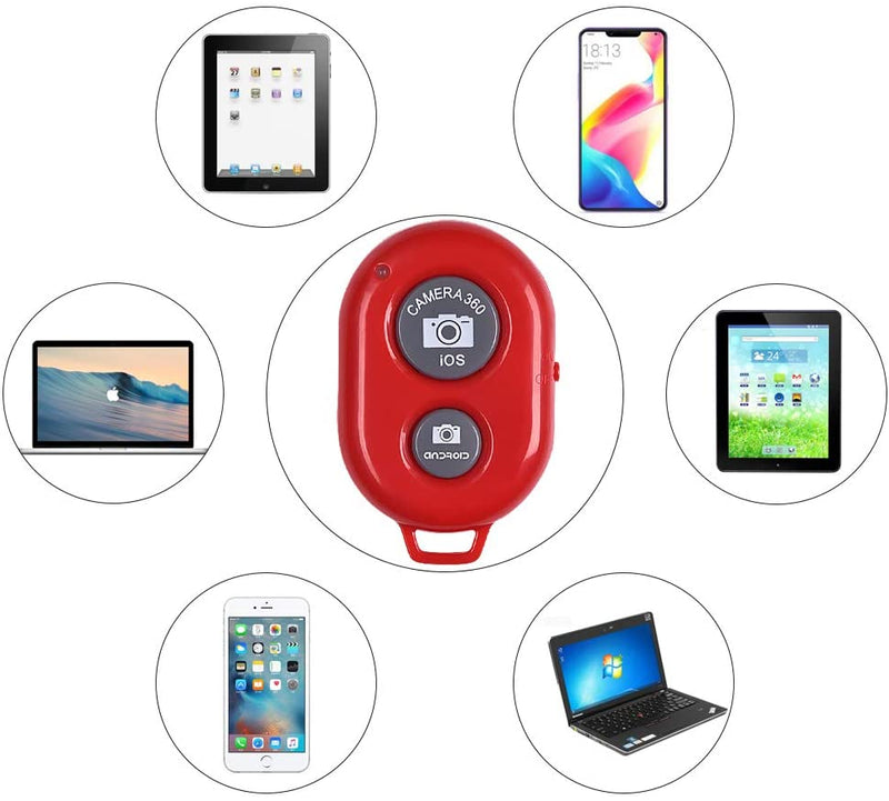 NÖRDIC Bluetooth shutter för mobiltelefoner, surfplattor och kamera 10m