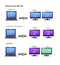 NÖRDIC USB C till 1x HDMI 4K 30Hz och 1x VGA 2K 60Hz dubbla monitorer för MacBook M1 med MST extended och mirror