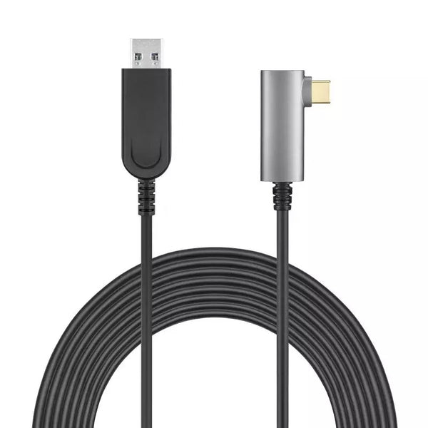NÖRDIC aktiv AOC Fiber 7,5m USB-C till USB-A VR Link Kabel för Oculus Quest 2 USB3.2 Gen2 10Gbps Super Speed VR Link cable