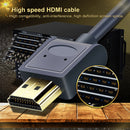 NÖRDIC tunn kabel High Speed HDMI with Ethernet HDMI 2.0 4K60Hz 18Gbps HDCP 2.2 HDR 1,8m