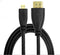 NÖRDIC HDMI till Micro HDMI kabel 1m High Speed HDMI with Ethernet Type A till Type D hane till hane svart