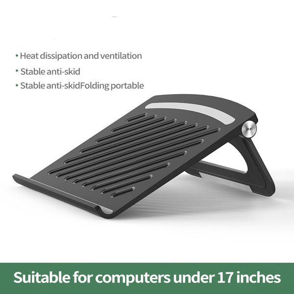 NÖRDIC universiellt bärbarställ justerbar för upp till 17tum bärbar och surfplattor laptop hållare stativ plast