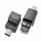 NÖRDIC 2 i 1 OTG USB3.1 A adapter to USB-C med kortläsare 2TB TF/Micro SD/Micro SDHC/Micro SDXC UHS-I