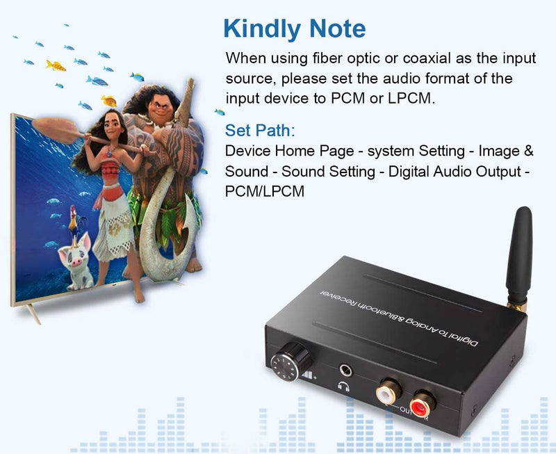 NÖRDIC DAC 192KHz Digital till Analog konvertor med bluetooth headphone förstärkare