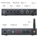 Digital till audio ljudomvandlare 192Khz DAC med Bluetooth och USB