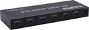 NÖRDIC HDMI Switch 2 till 4 med Audio Extractor, 4Kx2K i 60Hz, HDCP 2.2