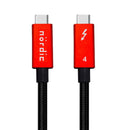 NÖRDIC 3m Thunderbolt 4 USB-C kabel 40Gbps 100W laddning 8K video kompatibel med USB 4 och Thunderbolt 3
