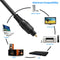 NÖRDIC Toslink-Toslink digital fiber kabel 5m Optisk SPDIF kabel